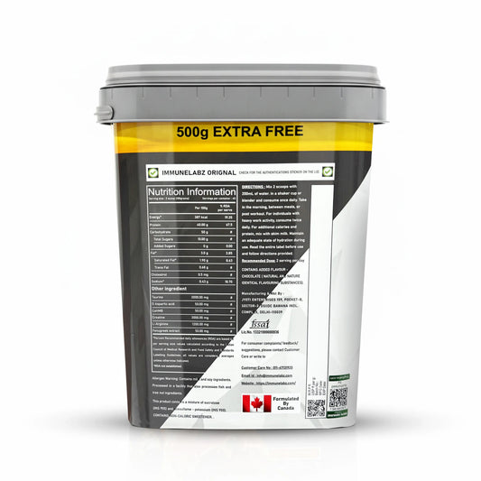 Immunelabz GH Anabolic Pure Lean Muscle Gainer 4kg+500g