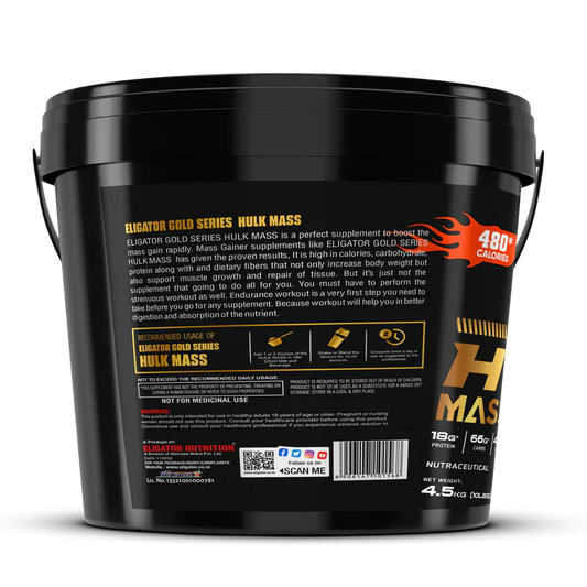 Eligator Nutrition Premium Series Hulk Mass Gainer