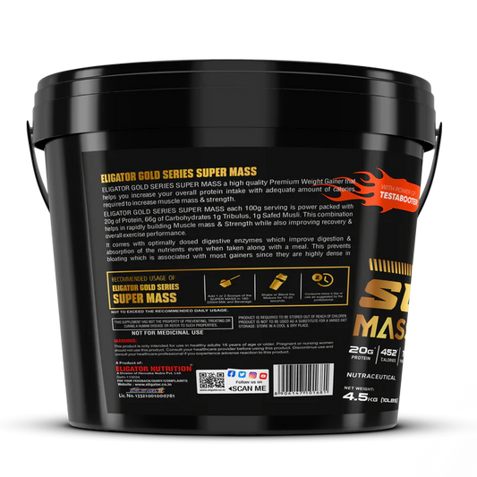 Eligator Nutrition Premium Series Super Mass Gainer
